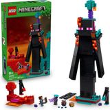 1001 Minecraft Enderman Kulesi 21279 | 9 Yaş ve Üzeri Için 2 Enderman Minifigürü Içeren Oyuncak Ya - Ahşap