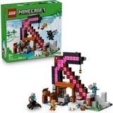 1001 Minecraft Kazma Madeni 21277 | 8 Yaş ve Üzeri Çocuklar Için Yavru Kutup Ayısı Figürü Içere - Ahşap