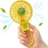 1001 Mini USB Fan LED Işıklı Masa Üstü 3 Kademeli Dahili Işık Şarj Edilebilir Mini Vantilatör So