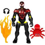 1001 Mixmashers Marvel Miles Morales Spider-Man Karıştır ve Eşleştir Aksiyon Figürü ve Aksesuarlar - Ahşap