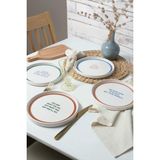 1001 Motto Stackable Pasta Tabağı 21 cm 4 Adet 22646-22732-33-34 - seçenek