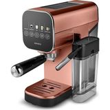 1001 Mycaffe Barista S20 Entegre Süt Hazneli Otomatik Espresso ve Latte Makinesi Copper 900 ml 1360W