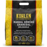 1001 Naturholz 3 kg Doğal Meşe Bbq Mangal Kömürü | Temiz Dolum | Net Kilo Garantisi | Özel Fb Paket - Çok Renkli