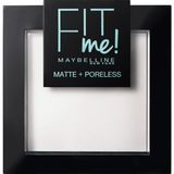 1001 New York Fit Me Matte+Poreless Pudra - 90 Translucent (Transparan)