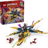 1001 Nınjago Ras ve Arin'in Süper Fırtına Jeti 71833-8 Yaş ve Üzeri Çocuklar Için 3 Ninja Minifig�
