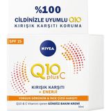 1001 Nıvea Q10 Plus C Kırışıklık Karşıtı Spf 15 Gündüz Bakım Kremi Enerji (50 Ml) - SECENEK