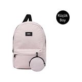 1001 Old Skool Mını Backpack Sırt Çantası-En: 21 Cm, Boy: 32 Cm, Derinlik: 13 cm VN000Q9AH8H1 Pembe - ebat