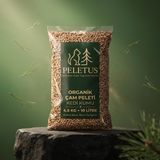 1001 Organik Çam Peleti Kedi Kumu 6.5 kg - 10 LITRE,%100 Doğal Kimyasal Içermeyen, Güçlü Koku Kont - Beyaz - Gold