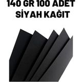 1001 Paperart 140GR A4 Siyah Fotokopi Kagidi 100'LÜ Paket - ölçü - tip