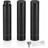 1001 Parfüm Şişesi 10 ml 3'lü Set Cep Parfüm Şişesi Doldurulabilir Parfüm Doldurma Şişesi Seyah - ton
