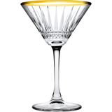 1001 Paşabahçe Elysia Golden Touch Kokteyl Kadehi, Şeffaf, 220 C - secenek