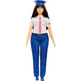 1001 Pilot Oyun Seti JKF75 | Çıkarılabilir Uçuş Üniforması ve Şapka Aksesuarı Giyen Moda Bebek, - Ahşap