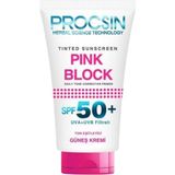 1001 Pink Block Aydınlatıcı Spf 50+ Güneş Kremi, Leke Karşıtı & Cilt Tonu Eşitleyici, Yoğun Nem