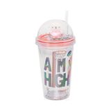 1001 Pipetli Su Matarası 450ML Bpa Free Kırmızı Spor Şişesi - ölçü - tip