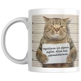 1001 Pişman Değilim Komik Yazılı Kupa Bardak Hediyelik Çay Kahve Kupası Coffee Mug - SECENEK