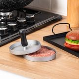 1001 Porsima YK1579 Alüminyum Hamburger ve Köfte Kalıbı Köfte Presi Şekillendirici Burger Press Pra