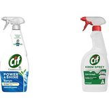 1001 Power Shine Cleanboost Sprey Temizleyici Banyo Için Temizleyici ve Kireç Çözücü 750 Ml(4) Cif