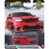 1001 Premium Araba Kültürü Jeep Grand Cherokee Trackhawk Suv Spor Araba 1:64 Ölçekli Metal Koleksiyo - 10 cm