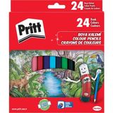 1001 Pritt Kuru Boyalar, Canlı Renklerde Boya Kalemi, Açması Kolay ve Dayanıklı Silinebilir Kalem, Y