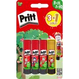 1001 Pritt Stick Yapıştırıcı, 3+1 Simli ve Güvenli El Işi Yapıştırıcısı, Hızlı ve Pratik Y