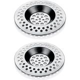 1001 Promosyonca Metal Lavabo Süzgeci, 2 Adet - Çok Renkli