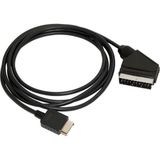 1001 Ps2 Uyumlu Av Rgb Tv Scart Çevirici Dönüştürücü Bağlantı Kablosu, (Hdmi Kablo Değildir) - Beyaz - Gold
