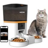 1001 QQ009-DUAL Gece Görüşlü 1080P Fhd Kameralı, Akıllı Otomatik Kedi Mama Kabı, Tuya App-Wifi Uz