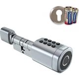 1001 Quic Q001 Dijital Kapı Kilidi, Akıllı Kilit Sistemi, Parmak Izli Kilit, Tuş Takımı ve Kart Ok