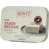 1001 Rafine Şeker Ilavesiz Sade Taze Tahin Helvası 200 gr