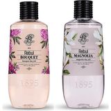 1001 Rebul Bouquet-Magnolia Duş Jeli 500 ml 2'li Paket - 1 kg