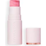 1001 Revolution Skin Silk Blush Stick - Yanaklar, Gözler ve Dudaklar Için Renk - Kremden Pudraya Formü