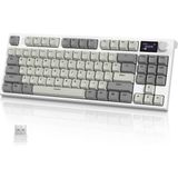 1001 RK86 Kablosuz Mekanik Klavye, Gaming Klavye Conta Montajlı, 3 Mod (2.4ghz/bluetooth/type C) Apex Pr