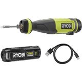 1001 RSI4-120G USB Lityum Havya 480° Usb-C Kablo - 1 x 4V 2.0AH Pil - Lehim Teli ve Emniyet Kapağı Dah