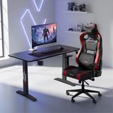 1001 Rüzgar Oyuncu Masası Siyah (140X60) - ebat