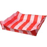 1001 Saksı Matı, Pembe-Kırmızı, 56X56X12 cm - Çok Renkli