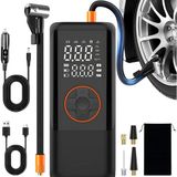 1001 Şarjlı Hava Kompresörü 150 Psı - 4500 Mah Taşınabilir Araba Lastik Şişirme Kompresörü Fla�