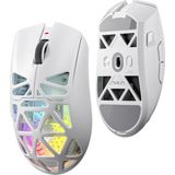 1001 SC620 PAW3311 Sensör 12000 Dpı 1000Hz Kablolu ve Kablosuz Gaming Oyuncu Mouse Beyaz