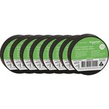 1001 Schneider 2420103 8 Adet 19 mm x 20 Metre Siyah Izole Elektrik Bandı