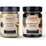 1001 Servet Tahini 300 gr + Keçiboynuzu Pekmezi 400 gr