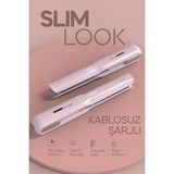 1001 SHD-1742 Kablosuz Şarjlı Taşınabilir Saç Düzleştirici-Seyahat Için Ideal, Mini Tasarım