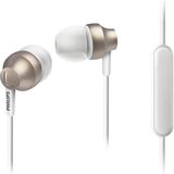 1001 SHE3855GD/00 In-Ear Kulaklık, Mikrofon (Yüksek Kaliteli Tasarım, Güçlendirilmiş Kablo, Zengin - Çok Renkli