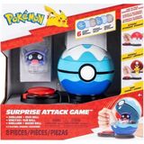 1001 Shellder ve Dalış Topu ile Pokemon Sürpriz Saldırı Oyunu, 8 Parça Set, 4+ Yaş Için Interakt - EBAT - ÖLÇÜ