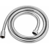 1001 Sık Örgülü Duş Spirali 150 Cm. Kenetli Banyo Duş Hortumu, Poşetli Ambalaj 54001, Krom Renk