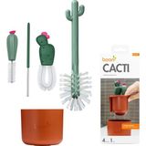 1001 Şişe Temizleme Fırçası Seti, Terakota, 4 Parçalı Set