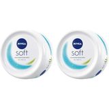 1001 Soft Krem, 200 Ml, Nemlendirici Bakım Kremi, Yüz, Vücut, El, Jojoba Yağı ve E Vitamini ile Cilt - secenek