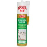 1001 Somafıx SE281 Universal Silicone – Beyaz | Genel Amaçlı Silikon Mastik | Su Geçirmez, Esnek, H�