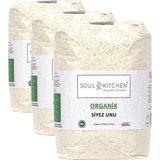 1001 Soul Kıtchen Organik Siyez Unu 1000GR (3 Paketi)