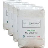 1001 Soul Kıtchen Organik Tam Çavdar Unu 500GR (4 Paketi)