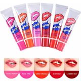 1001 Soyulabilir Dudak Dövmeli Ruj Seti, Canlı Renk Veren Likit Tint, Uzun Süre Kalıcı, 6 Renk, Love - TON