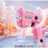 1001 [ Space Exploration ] Otomatik Köpük Tabancası, Baloncuk Tabancası, Tek Tuşla Sürekli Baloncuk - 10 cm